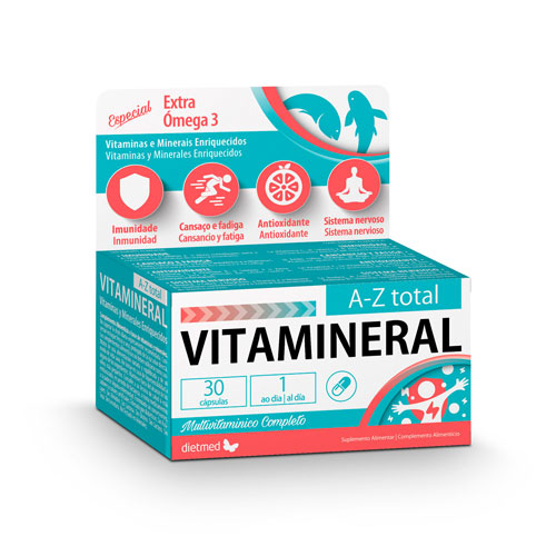 Vitamineral A-Z 30 perlas