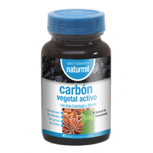 Carbón vegetal activo 45 perlas