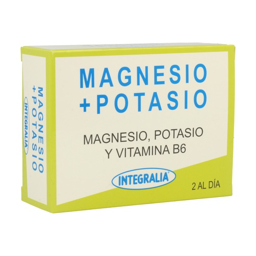 Magnesio + Potasio y Vitamina B6 60 caps