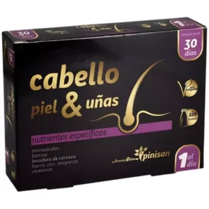 Cabello, piel y uñas 40 caps
