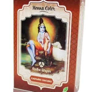 Henna polvo castaño oscuro