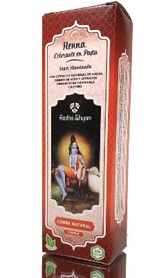 Henna pasta cobre natural