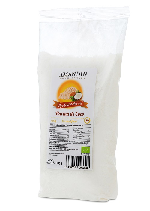 Harina de coco Ecológica 400 gr