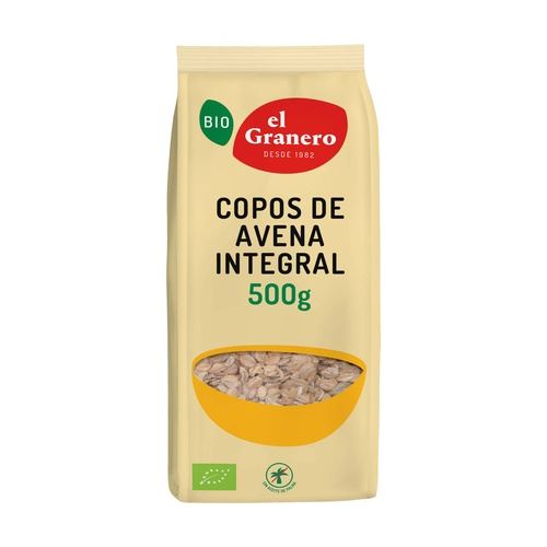 Copos avena fino integral 500gr