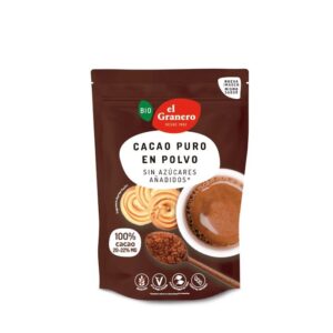 Cacao polvo 20-22  250 gr ecológico
