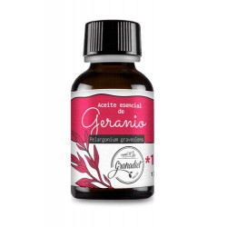 Aceite esencial de geranio 17 ml.